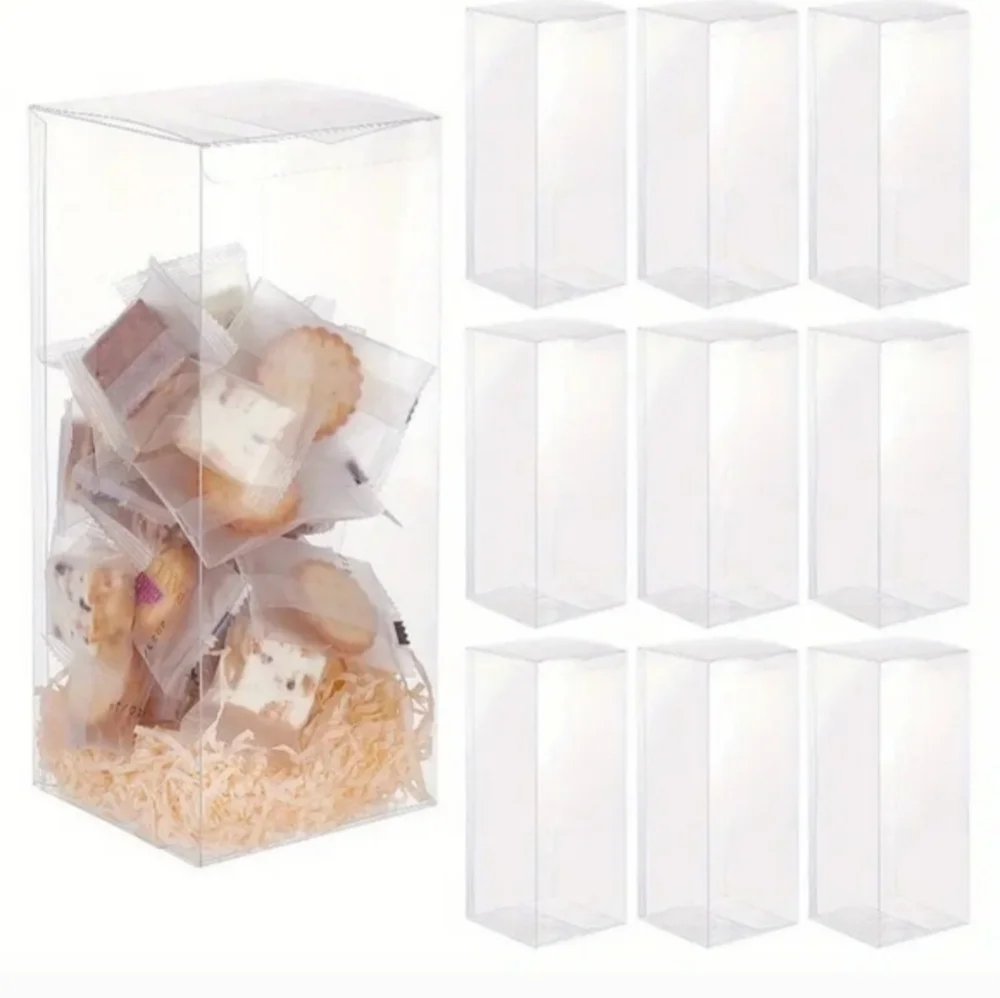 High-Quality Thick Washable Kraft Paper Storage Bags And Clear Plastic Boxes
